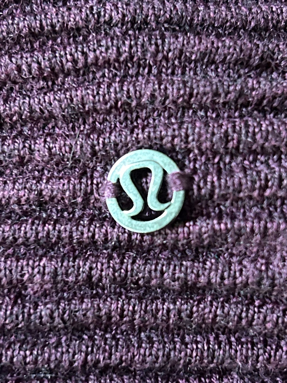 Lululemon Purple Ribbed Women's Cardigan - Picture 2 of 6